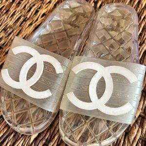 Chanel pool slides
